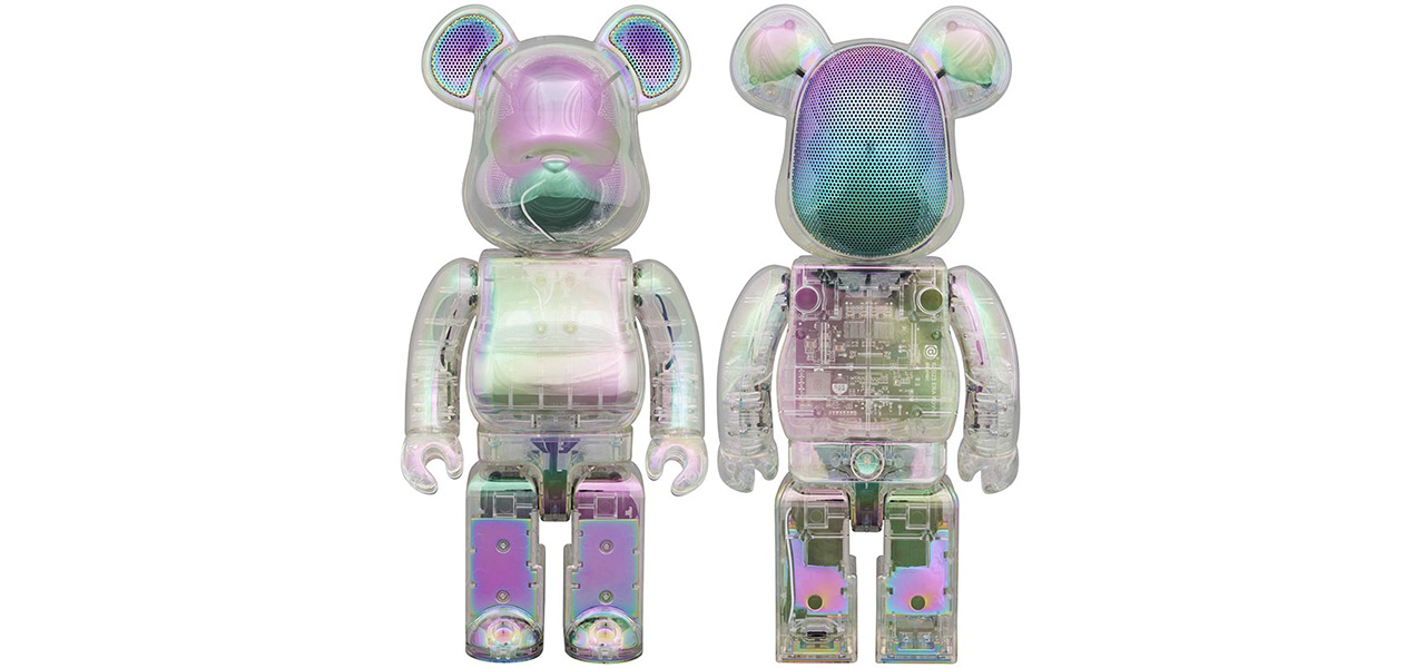 史上初のBE@RBRICK 400%サイズのポータブル BluetoothⓇスピーカーに新色登場 | MEDICOM TOY