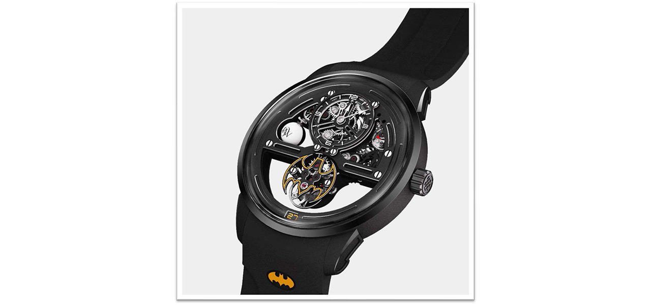 映画「ザ・ダークナイト」の世界観を落とし込んだユニークウオッチが登場｜BEHRENS