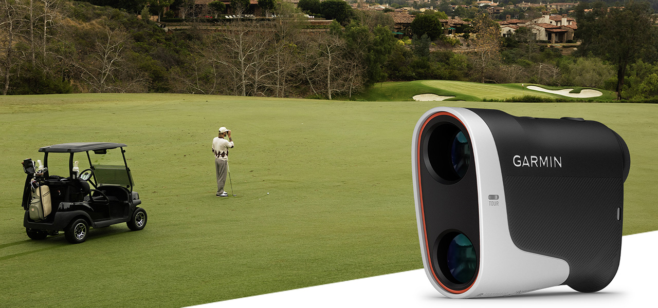 ガーミンのレーザー距離計でスコアアップを確実に｜Garmin