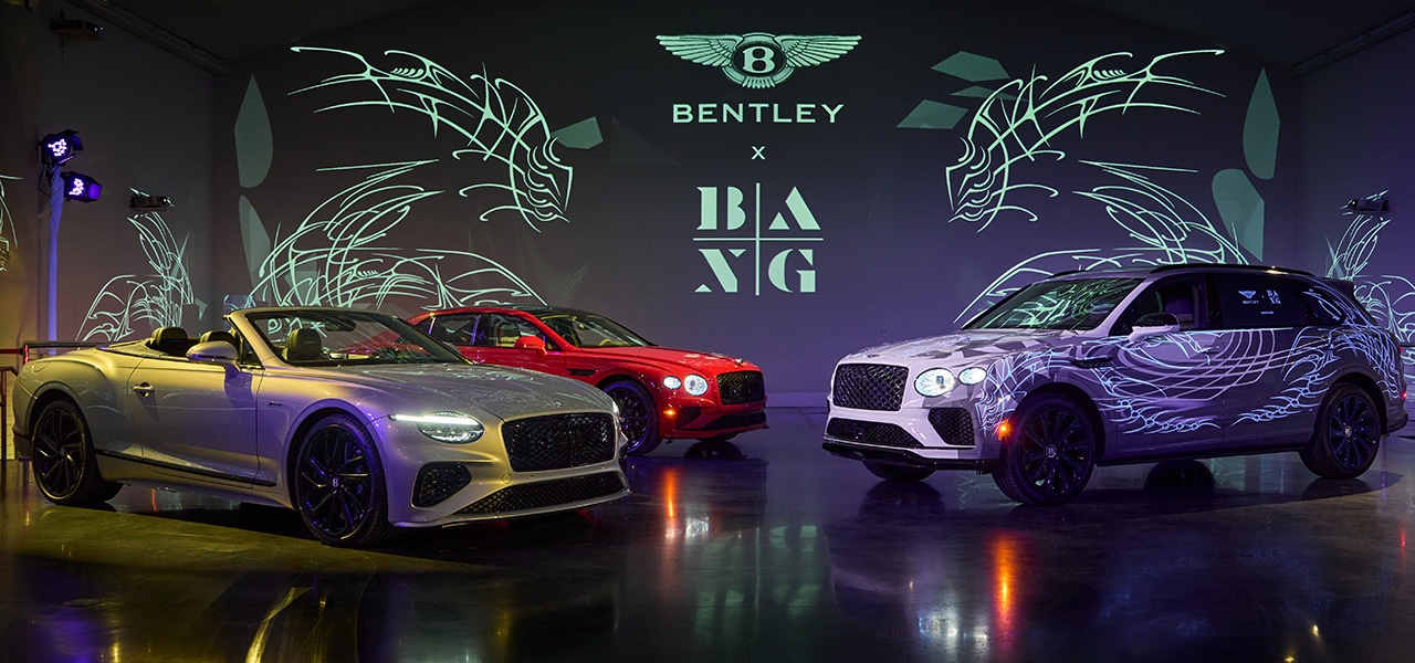 ベントレーから世界的タトゥーアーティストとタッグを組んだ“走るアート”が登場