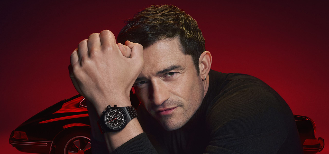 オーランド・ブルームがポルシェ・デザインのアンバサダーに