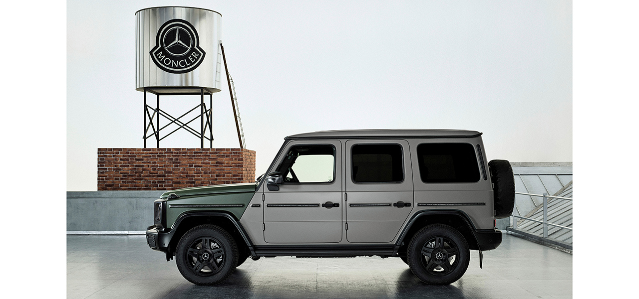 NIGOが手掛ける共創。モンクレールとメルセデス・ベンツの過去と未来をつなぐGクラスの限定モデルが誕生