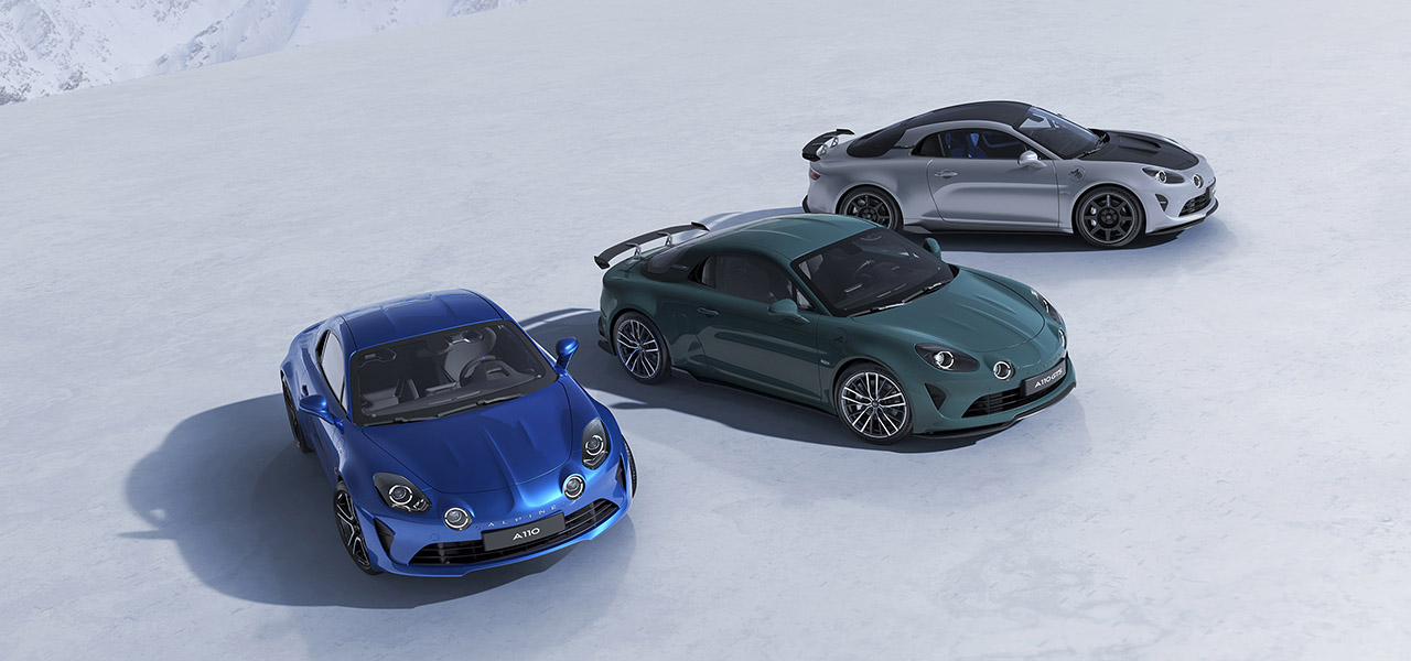 アルピーヌ「A110」のラインアップを刷新 70周年を記念したモデルも登場