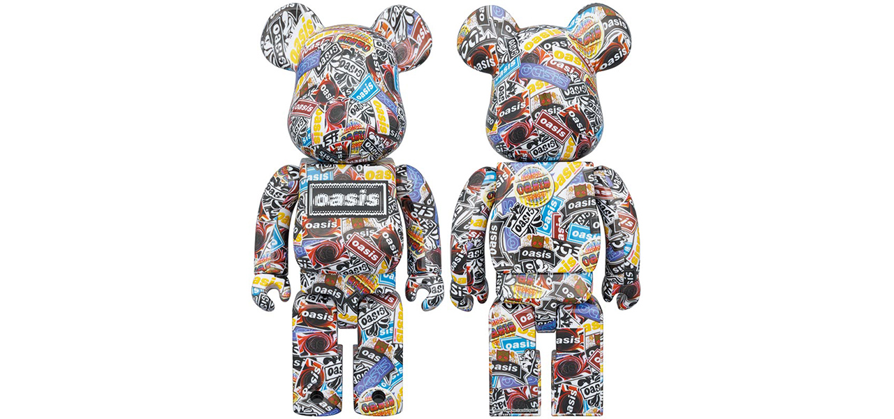奇跡の再結成とワールドツアーで話題沸騰! Oasisの新作BE@RBRICKが発売決定 | MEDICOM TOY