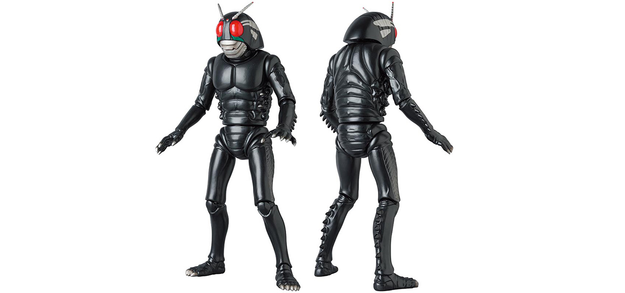 黒き異形の戦士、来たる!! 伝説の原型師ハマハヤオが手がけた原作版「仮面ライダー Black」 | MEDICOM TOY