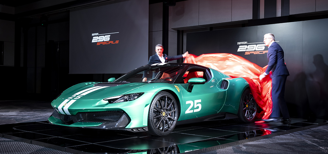 296を極めた「296スペチアーレ」がジャパンプレミア