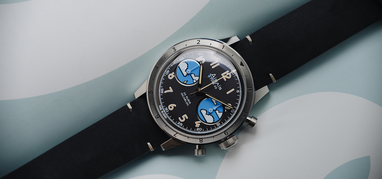 アートと伝統が交差するエイレンのパイロット・クロノグラフ「Up in the Air」