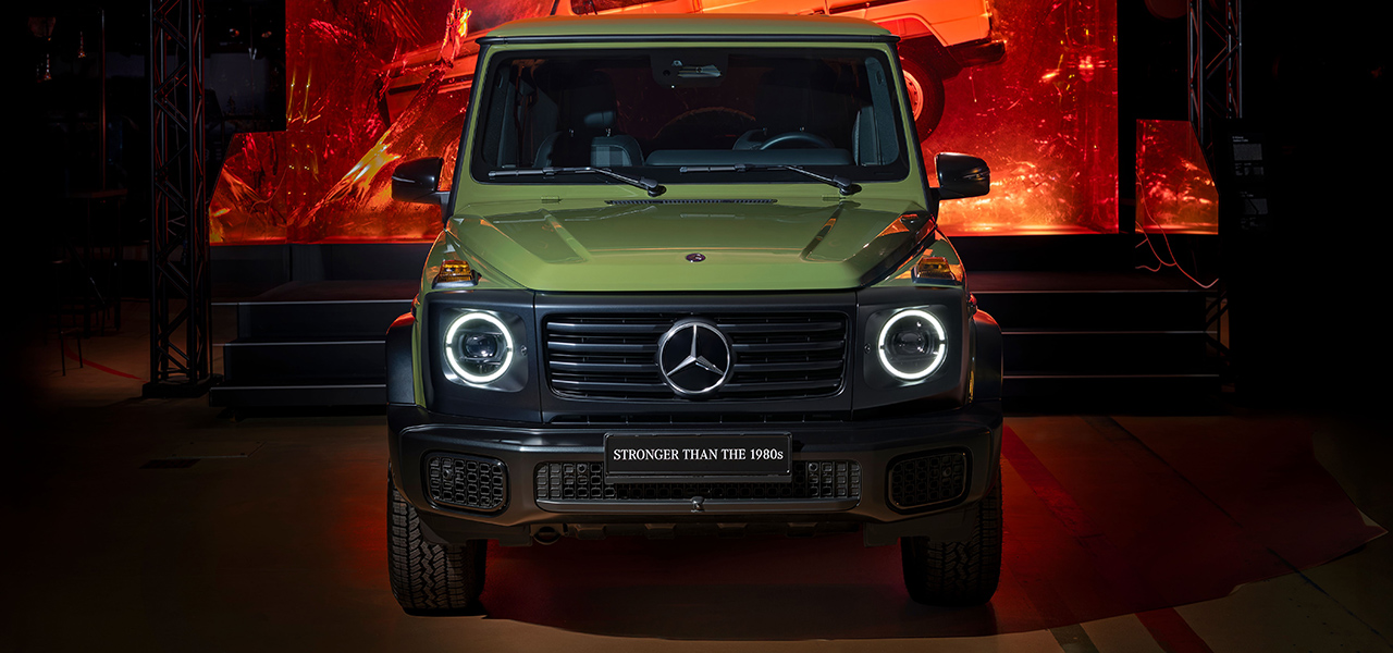 1980年代のデザインと現代のテクノロジーを融合した世界460台限定のGクラス