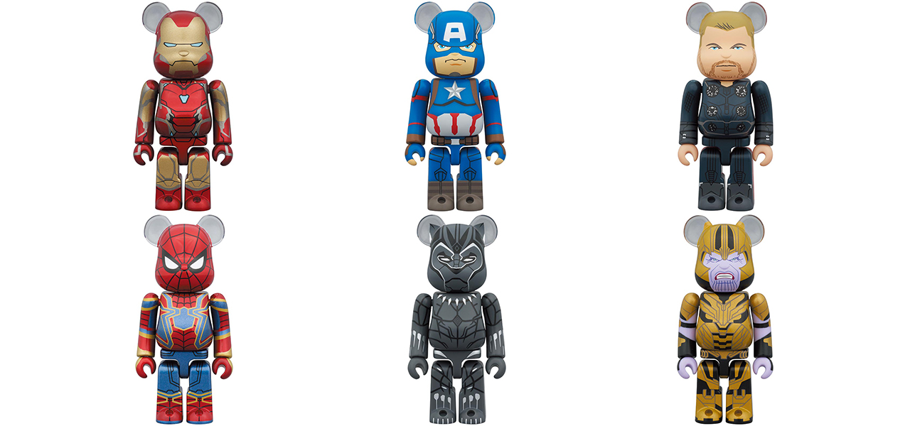 BE@RBRICK CHASEの第3弾は「MARVEL INFINITY SAGA」がエントリー | MEDICOM TOY
