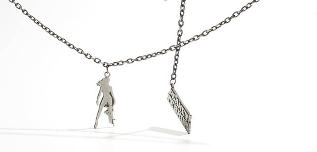 【PLANET TERROR】ネックレス　1260円