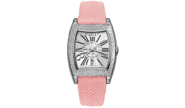 　NO.3　　自動巻き　SSケース　ガル―シャベルト　ダイヤモンド（582個）