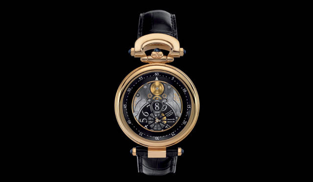 <strong>BOVET｜ボヴェ</strong>  フルリエ42 ジャンピング・アワー　　自動巻き　18KRGケース　クロコダイルベルト
