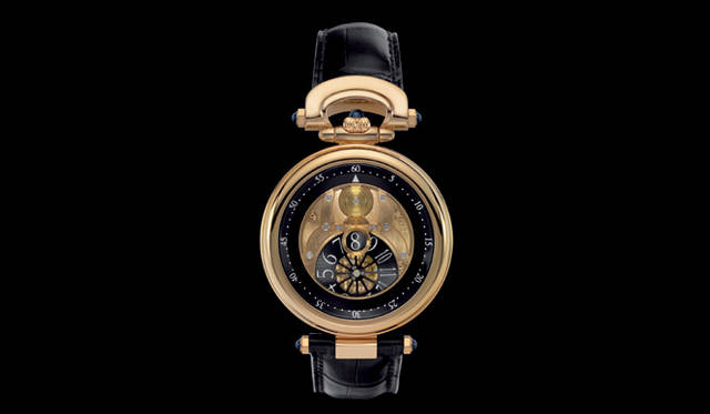 <strong>BOVET｜ボヴェ</strong>  フルリエ42 ジャンピング・アワー　　自動巻き　18KRGケース　クロコダイルベルト