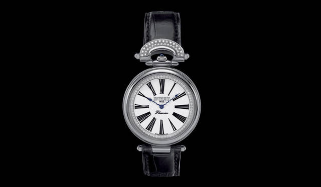 <strong>BOVET｜ボヴェ</strong>  フルリエ34    自動巻き　18KWGケース　クロコダイルベルト　ダイヤモンド