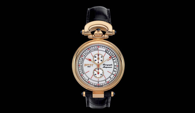 <strong>BOVET｜ボヴェ</strong>  フルリエ42 モノプッシャー　　手巻き　18KRGケース　コロコダイルベルト