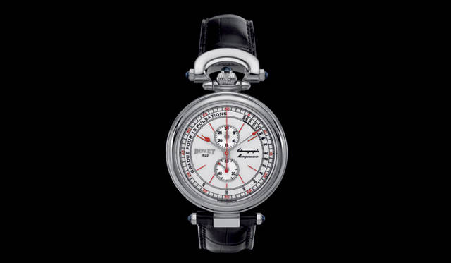 <strong>BOVET｜ボヴェ</strong>  フルリエ42 モノプッシャー　　手巻き　18KWGケース　コロコダイルベルト