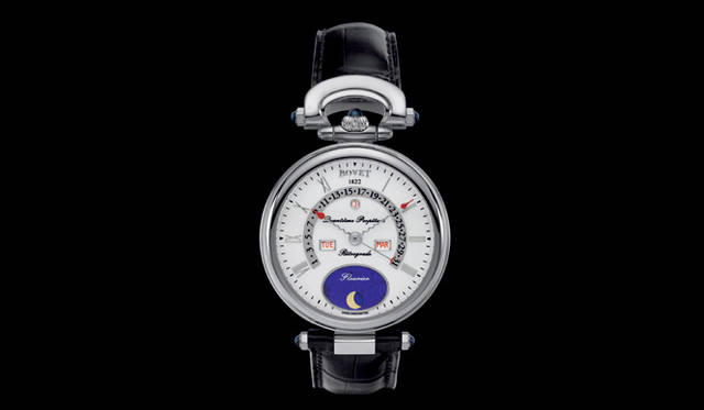 <strong>BOVET｜ボヴェ</strong>  フルリエ42　　パーペチュアルカレンダー・レトログラード　　自動巻き　18KWGケース　クロコダイルベルト