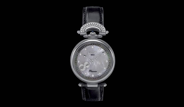 <strong>BOVET｜ボヴェ</strong>  フルリエ34 ダイヤモンド8    クオーツ　18KWGケース　クロコダイルベルト　ダイヤモンド