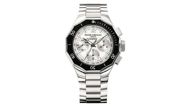 <strong>Baume & Mercier｜ボーム＆メルシエ</strong>  リビエラS・ダイバー　自動巻き　SSケース　SSブレス