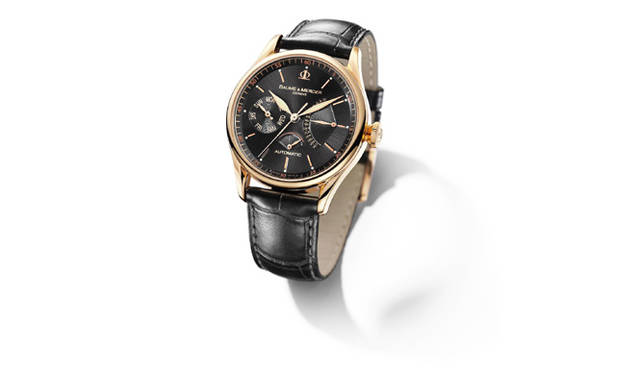 <strong>Baume & Mercier｜ボーム＆メルシエ</strong>  クラシマ・エグゼクティブ・ウィリアム・ボーム・コレクション　自動巻き　18Kレッドゴールドケース　アリゲーターベルト