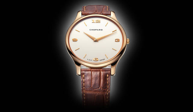 <strong>ショパール｜CHOPARD</strong>　L.U.C XP　　自動巻き　18KRGケース　アリゲーターベルト
