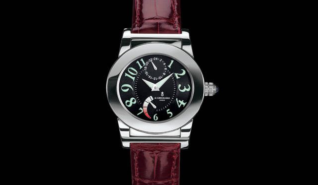 <b>de GRISOGONO ｜ドゥ グリソゴノ</b>　インストゥルメント・トンド　　自動巻き　SSケース　アリゲーターベルト