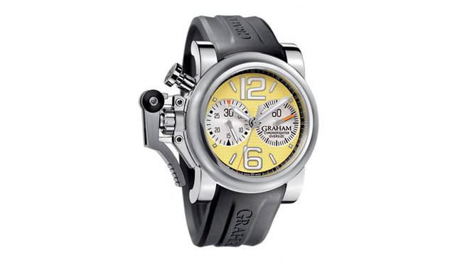 　クロノファイター・オーバーサイズ・レンジャー　　自動巻き　SSケース　ラバーベルト