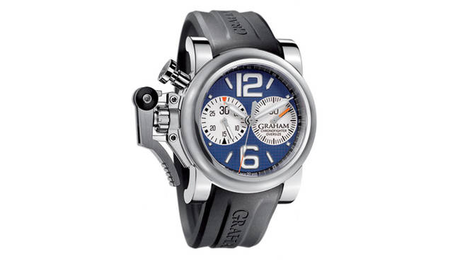 　クロノファイター・オーバーサイズ・レンジャー　　自動巻き　SSケース　ラバーベルト