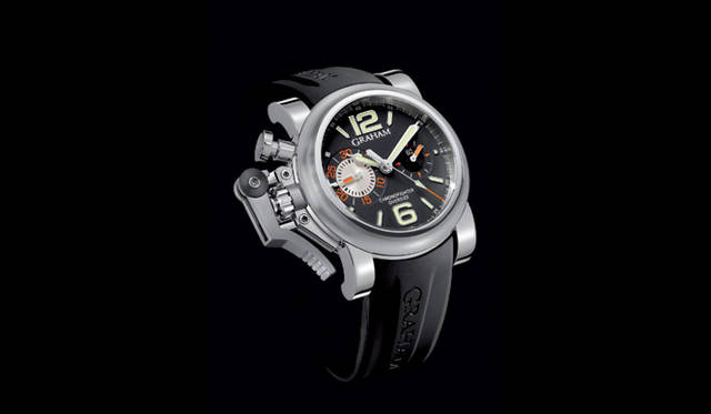 　クロノファイター・オーバーサイズ・レンジャー　　自動巻き　SSケース　ラバーベルト