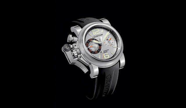 　クロノファイター・オーバーサイズ・レンジャー　　自動巻き　SSケース　ラバーベルト