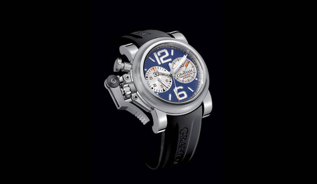 　クロノファイター・オーバーサイズ・レンジャー　　自動巻き　SSケース　ラバーベルト