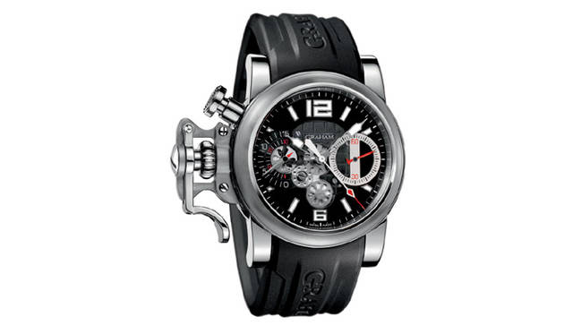 　クロノファイター・R.A.C・スケルトン　 自動巻き　SSケース　ラバーベルト