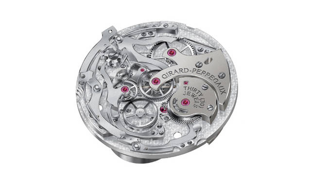 <strong>GIRARD-PERREGAUX｜ジラール・ペルゴ</strong>ロレアート レガッタ トゥールビヨン クロノグラフのキャリバー