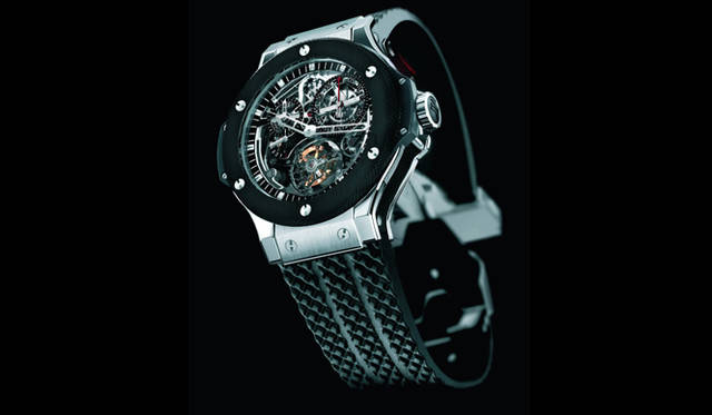 <strong>ウブロ｜HUBLOT</strong> ビガー・バン プラチナ　　手巻き　プラチナケース　ラバーベルト