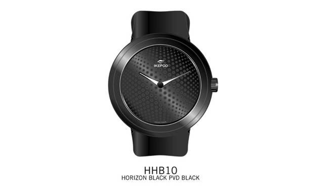 <b>lKEPOD｜アイクポッド</b>　ヘミポッド・ホライゾン　　自動巻き　チタンケース　ラバーベルト