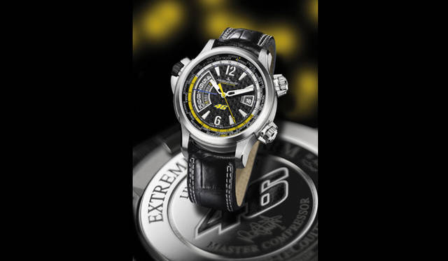  マスター・コンプレッサー・エクストリーム W-アラーム‘46’  自動巻き　チタンケース　クロコダイルベルト（限定シリーズ）