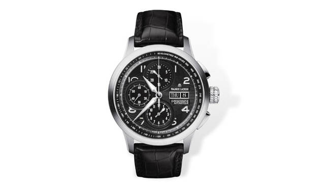 　マスターピース・マスタークロノ　　自動巻き　SSケース　クロコダイルベルト