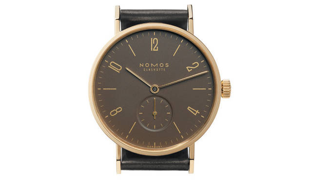 <strong>ノモス｜NOMOS</strong>  タンジェント ゴールド モカ　　手巻き　18KYGケース　シェルコードヴァンベルト