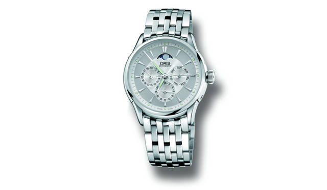 <b>ORIS｜オリス</b>　アートリエ コンプリケーション　　自動巻き　SSケース＆ブレス