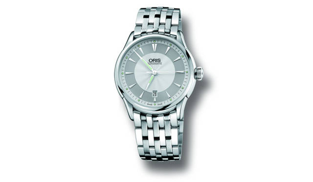 <b>ORIS｜オリス</b>　アートリエ デイト　　自動巻き　SSケース＆ブレス