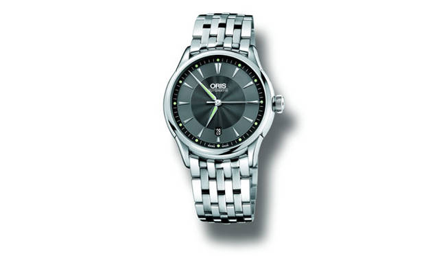 <b>ORIS｜オリス</b>　アートリエ デイト　　自動巻き　SSケース＆ブレス