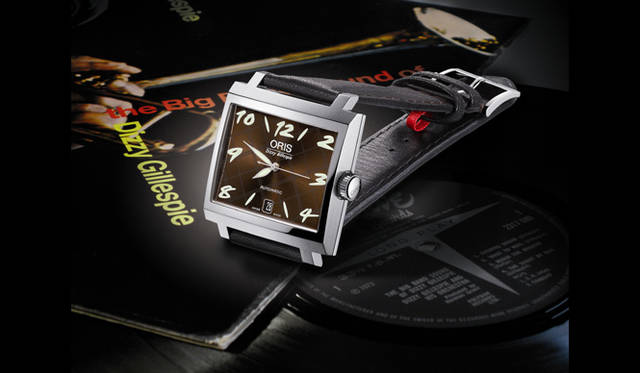 <b>ORIS｜オリス</b>　トランペット奏者のディジー・ガレスピーは、1940年代に「ビバップ」を築き上げたモダン・ジャズの創始者のひとり。オリスのジャズコレクションにふさわしい、新しいアイコン的存在である。