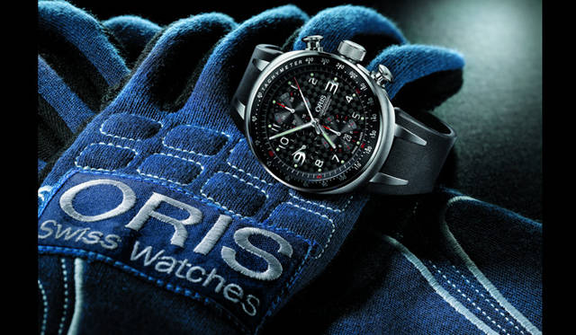 <b>ORIS｜オリス</b>　TT3 クロノグラフ　　自動巻き　チタンケース　ラバーベルト