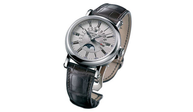 <strong>PATEK　PHILIPPE｜パテック フィリップ</strong>　永久カレンダー 5159　　自動巻き　18KWGケース　アリゲーターベルト（マット・ダークブラウン）