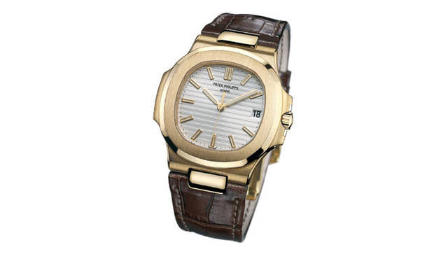<strong>PATEK　PHILIPPE｜パテック フィリップ</strong>　ノーチラス 5711　　自動巻き　18KYGケース　アリゲーターベルト