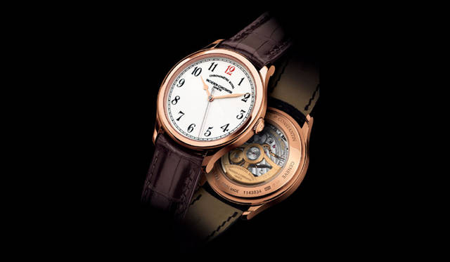  クロノメーター・ロワイヤル 1907　　自動巻き　18KPGケース　ミシシッピワニ皮ベルト