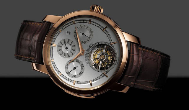  パトリモニー・トラディショナル キャリバー 2755　　手巻き　18KPGケース　ミシシッピワニアリゲーター革ベルト