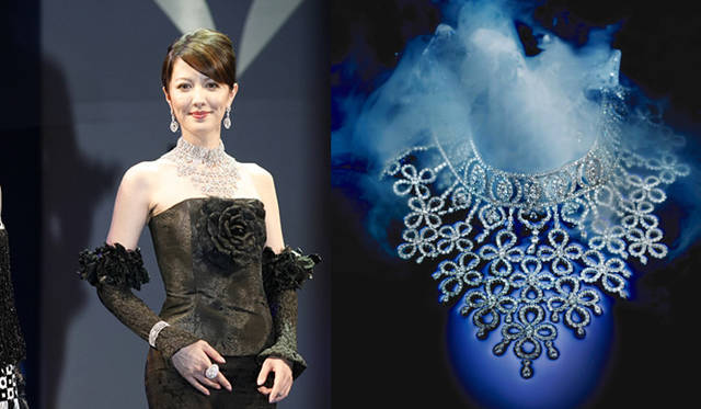 香港のデザイナーによるダイヤモンド・ネックレス、イヤリング、リング、バングルのセット（総計約260カラット、約5711万円相当）