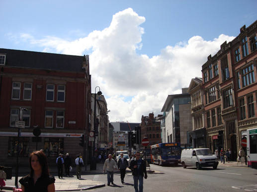 駅前のスナップ。