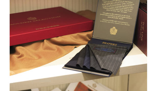 『ドラッパーズ』をはじめ、10社5000種類以上の生地から、さまざまなシーンに合わせたアイテムのオーダーが楽しめる。